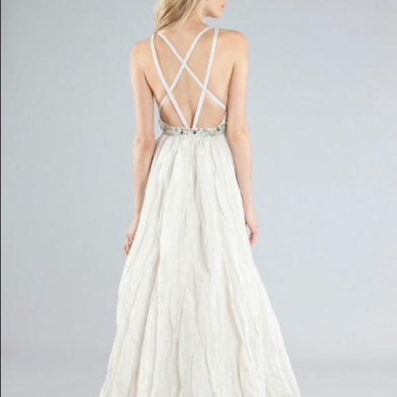 Nicole Miller Bridal Wedding Gown KA0011 Sz 10 - Picture 2 of 8